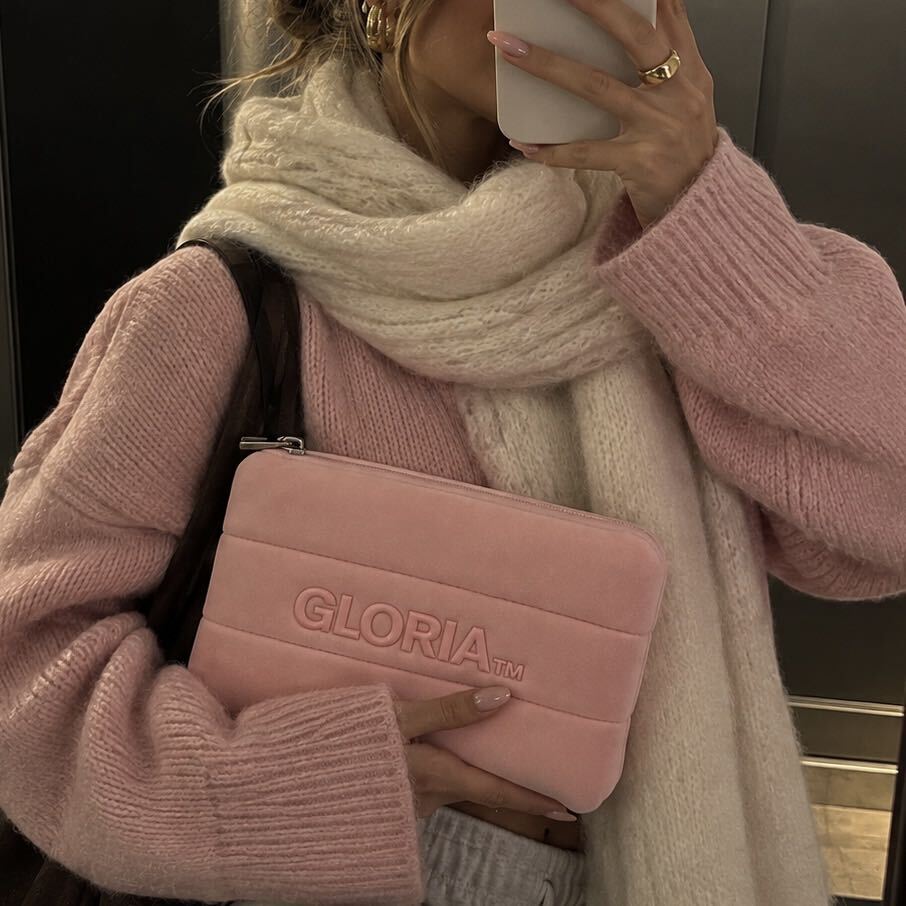 GLORIA Fluffy Bag Rosa